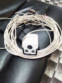 branded camera hai with wire