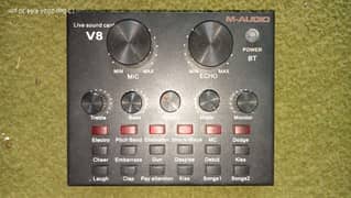 M Audio V8 Live Sound Card