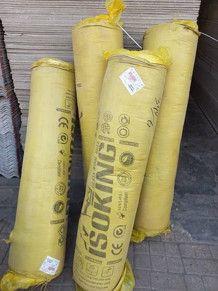 Glass wool Roll/Glass wool blanket/Heat resistant/Marequee insulation 3