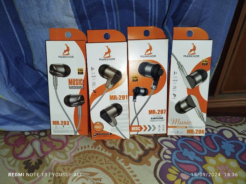 Markhor Earphones in Wholesale Price 1