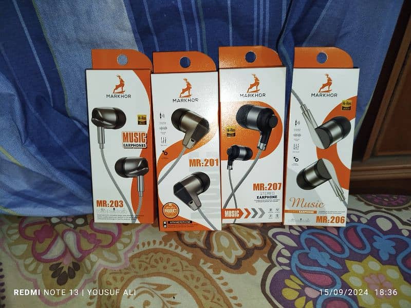 Markhor Earphones in Wholesale Price 2