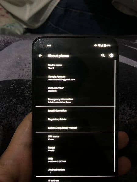 Google Pixel 5 PTA approved 10/10 condition 2