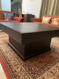 centre table with 2 side tables