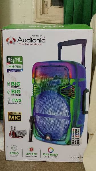 Audionic mehfil MH-750 Bluetooth speaker 1