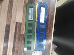 2 gb ram ddr3 for sale (2 pc)