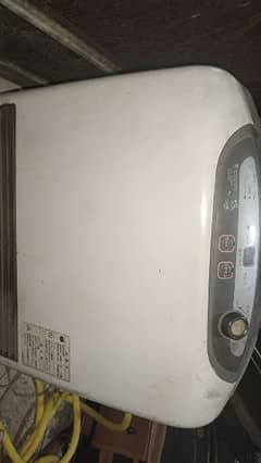 electric and gas heater