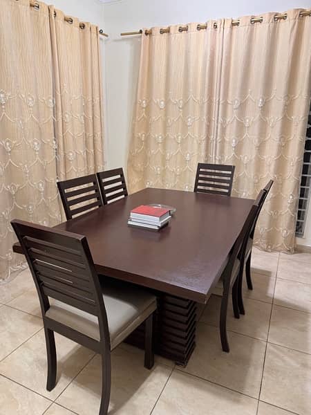 Dining Table 6 person 1