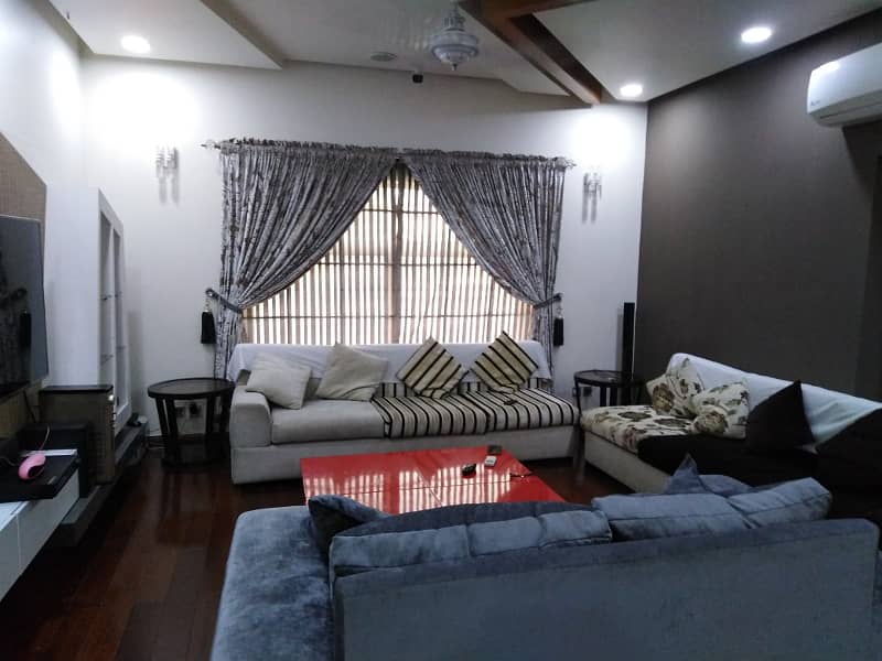 1 Kanal New Basement Full Furnished Available For Rent In Chambelli Block Bahria Town Lahore 0