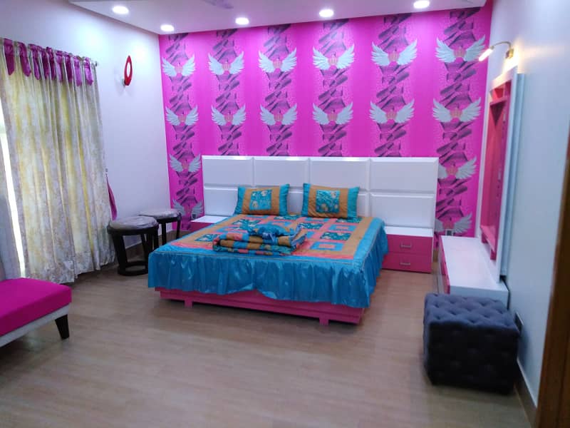 1 Kanal New Basement Full Furnished Available For Rent In Chambelli Block Bahria Town Lahore 13