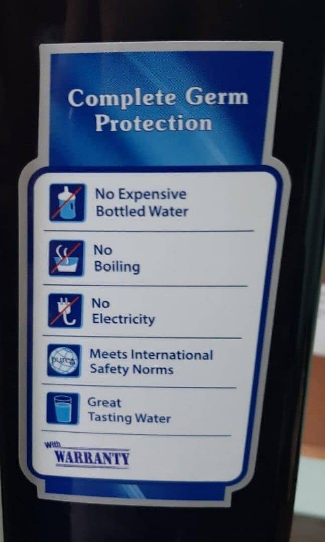 UNILEVER PURE IT EXCELLA 9L WATER PURIFIER 4