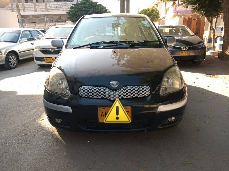 Toyota Vitz 2003 / 2006 Golden Number 007 0