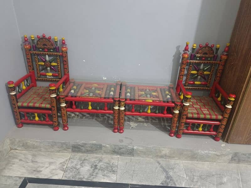 Bed, Side Table's, Sofa Set, Table Set 2