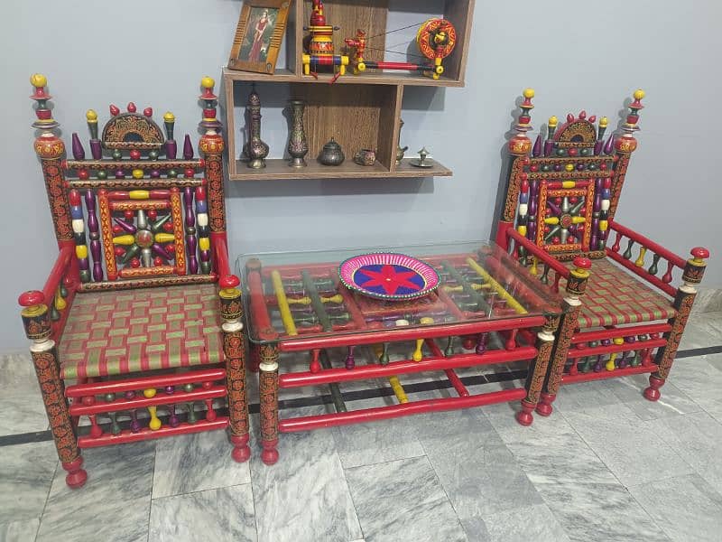 Bed, Side Table's, Sofa Set, Table Set 3