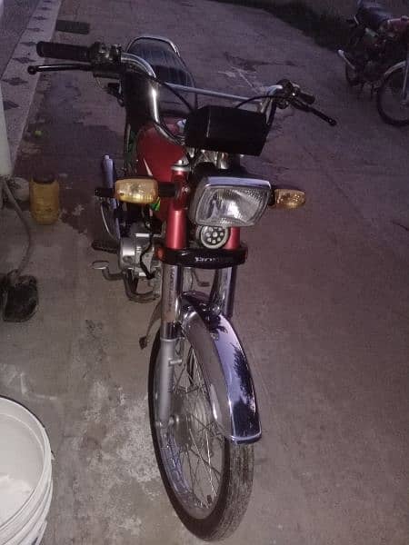 Honda cd70 model 2021 Islambad number all ok 4