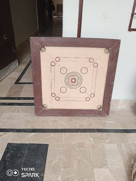 CARROM BOARD WITHOUT GOATS FOR SELL 0