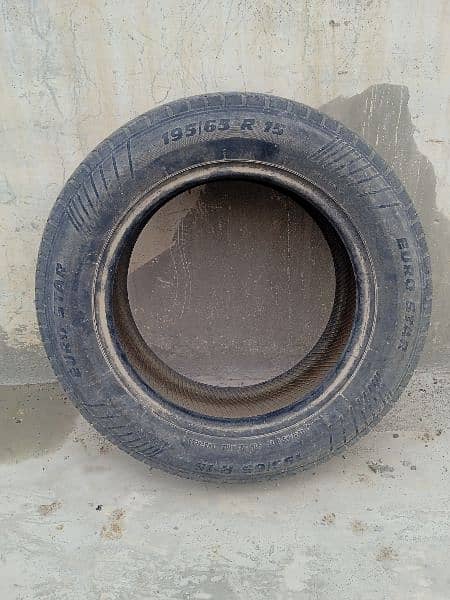 Three tyres of size 15 0