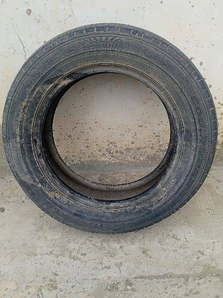 Three tyres of size 15 2