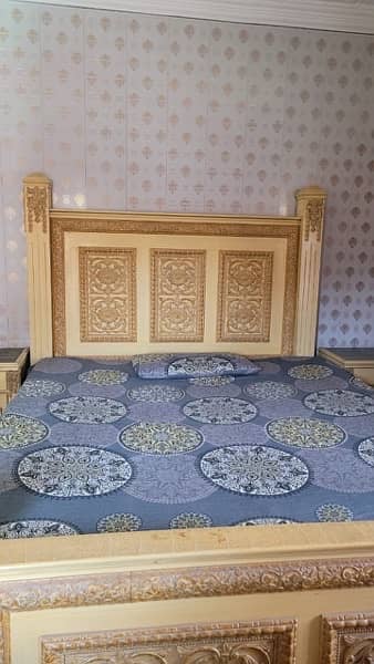 king-size bed with side tables and dressing 2