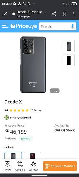 Dcode X  8ram 128memory dual sim pta aprove Whatsapp 03185146868 8