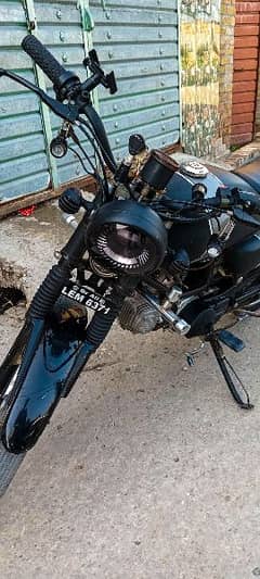 United 100cc modified Bike