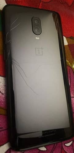 OnePlus 6t 8/128 original back break urgent sell