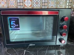 Electric grill oven