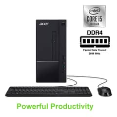 Acer Aspire TC-875 Tower I5-10500  10TH GEN  Ddr4 Dual Hdmi Win 11@ GW