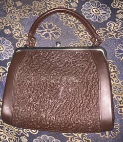 leather Hand bag