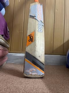 English willow kookaburra hard ball bat and with grip