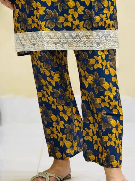 2 pc stitched embroidered lawn shirt and trouser 2