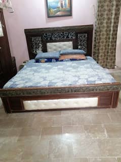 Double Bed and dressing table