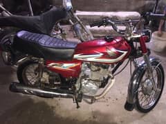 For Sale Honda 125 Model 2016 Multan Number