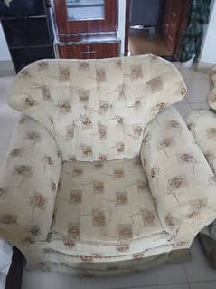 2 seater and a 1 seater sofa set