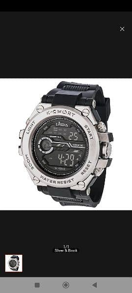 Digital Sports Watch, Digital Watch, Dual Time Digital+Analogue Watch 10