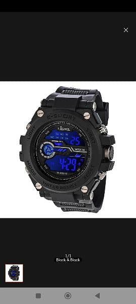 Digital Sports Watch, Digital Watch, Dual Time Digital+Analogue Watch 11