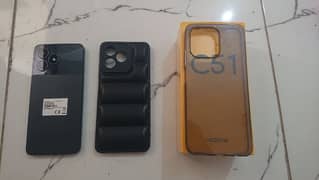 REALME C51 WITH BOX USED LIKE A NEW WITH FREE BACK COVER