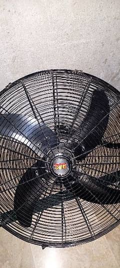 Full size GFC Black bracket fans(02) 0