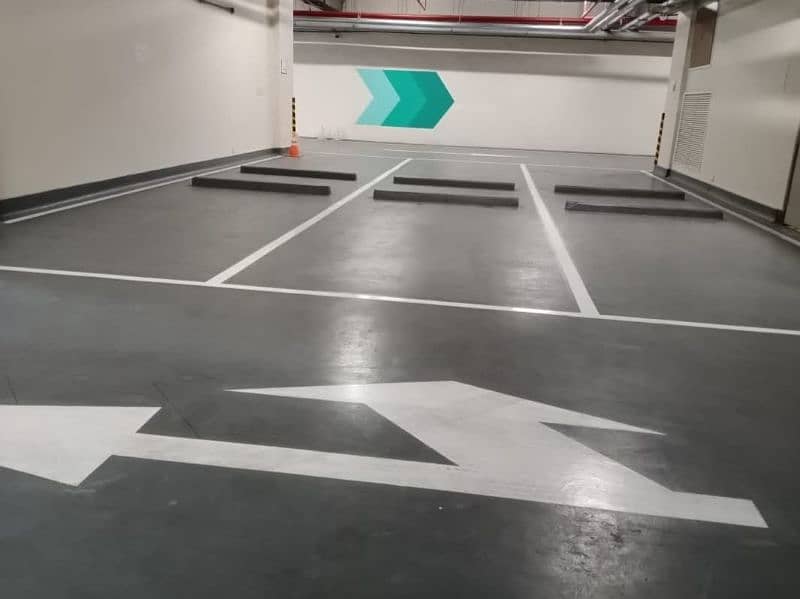 epoxy coating car parking  Rs 180 6