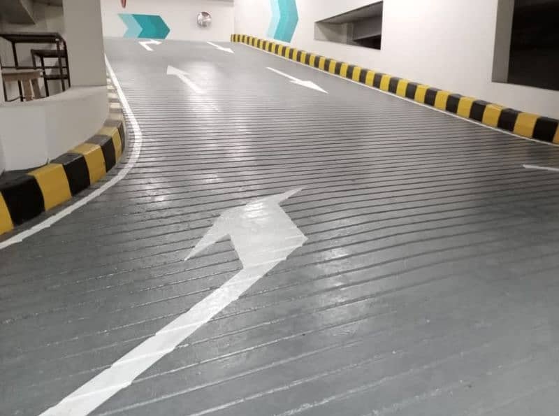 epoxy coating car parking  Rs 180 8