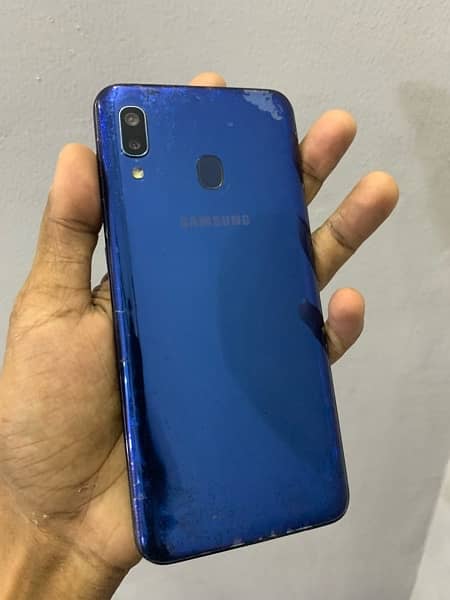 Samsung A20 with box 2