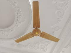 wooden ceiling fan