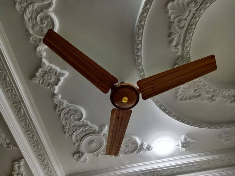 wooden ceiling fan 1