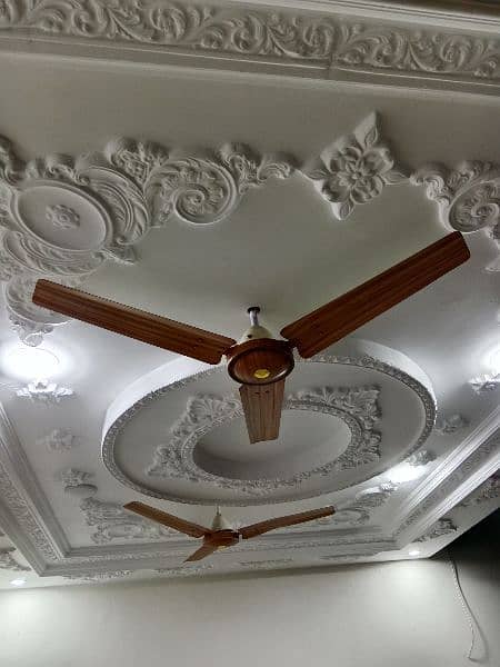 wooden ceiling fan 2