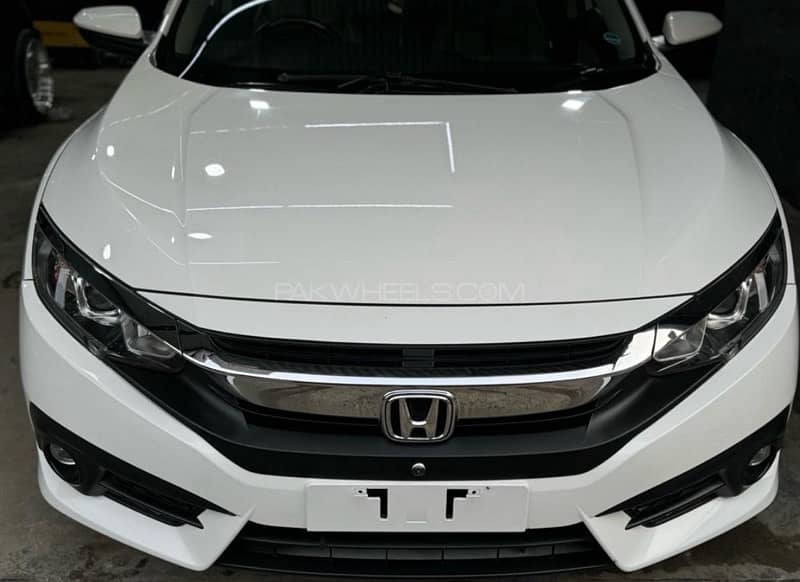 civic x bonnet 1