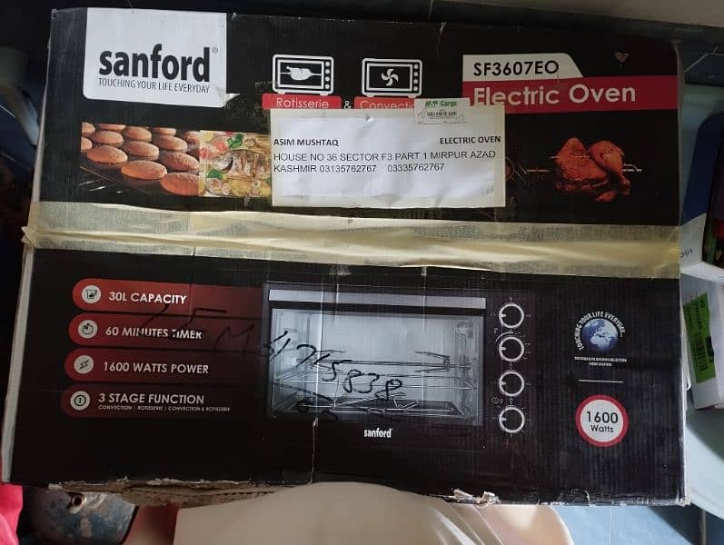 Sanford Electric Oven 2