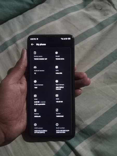 Tecno camon 18P 6