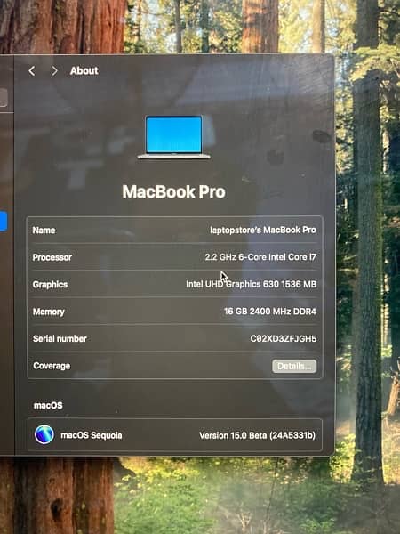 Macbook Pro 2018 3