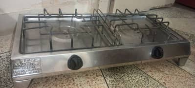 stainless steel stove