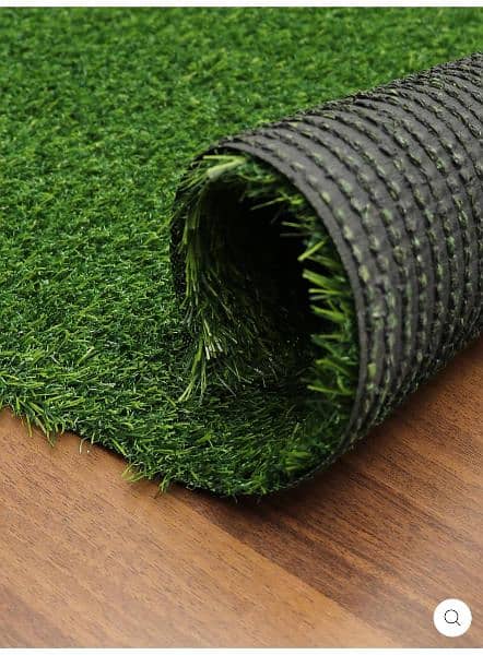 French wall moulding - Artificial grass - wood flooring False ceiling 5