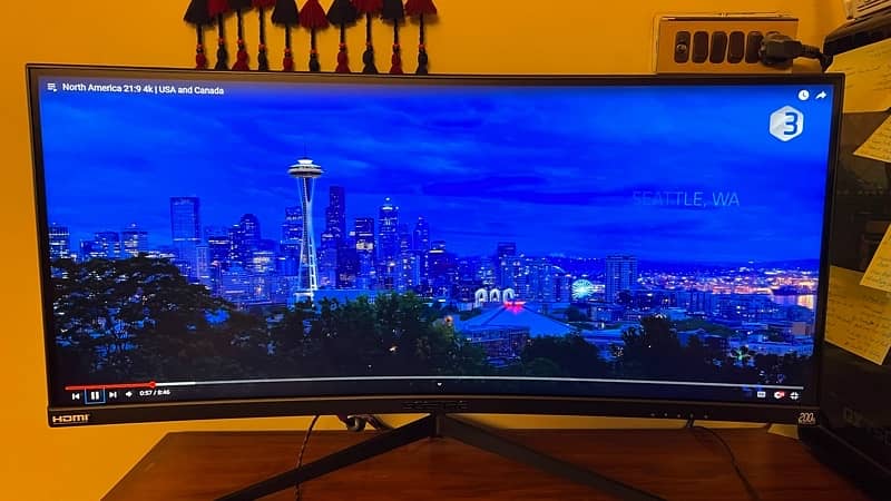 Sceptre curved 30inch ultrawide 200hz gaming monitor 1